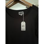 Mud Pie  Black Print Dress Size M Long Sleeves Basic black Photo 3