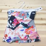 NWOT Hapari Nautabloom bandeau tankini size M White Size M Photo 0