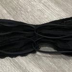 Black Strappy Lace Bandeau Photo 4