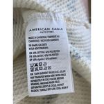 American Eagle  Outfitters Womens XS Top Floral Thermal Waffle Knit Long Sleeve Photo 8