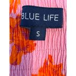 Blue Life NWOT  Women's Small Pink Floral Bandeau Top Bikini Swimsuit Swimwear Photo 3