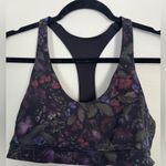 Lululemon  Break Free Bra Nulux Frozen Flourish multi Black Floral bra 12 Photo 3