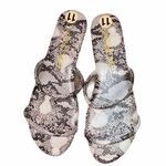 Bebe NEW Issy Sandal Snake Print Photo 1