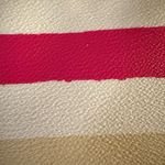 Kate Spade  Adrienne Bondi Road Pink and Cream Striped Clutch Photo 5
