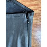 Hollister Black Faux Leather Corset Top Tank Style Square Neck Bustier Small Photo 4