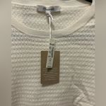 Madewell NWT Merino Wool-Silk Blend Puff-Sleeve Sweater Tee in Ivory Photo 6