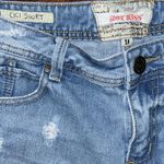 Hot Kiss Women”s Distressed Denim Blue Shorts(Size 9) Photo 2