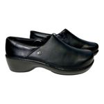 Klogs Naples Women’s Clogs Size 8.5 Black Leather Slip Resistant Closed Back Photo 5