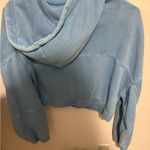 Urban Outfitters Blue Cropped full zip Hoodie Jacket Photo 5