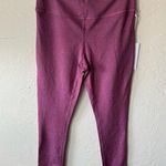 Johnny Was NWT  Calme High Waist Leggings in Dusty Berry Sz L Photo 0