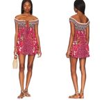 Free People NWT Bali Mariposa Babydoll Dress In Strawberry Combo, Sz XS Photo 1