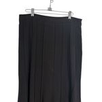 Studio London Womens Size 10 Black Pleated Midi Skirt Academia Preppy Office Photo 1