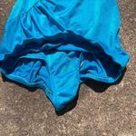 Catalina Vintage  Blue Button Shoulder Low Hip Skirted One Piece Swimsuit Photo 2