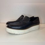Vince  Women's Zeta Slip-On Platform‎ Leather Sneakers Size 10 Photo 2