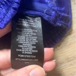 2b Bebe Royal Blue Ruched Tube Top M Size M Photo 7