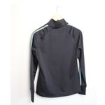 GapFit Women's Sz M Winterbrush  Black Long Sleeve with Mock Zip Neck‎ Photo 1