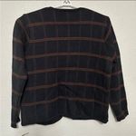 Classic Elements  Embroidered Plaid Floral Cardigan Sweater - XL Photo 8