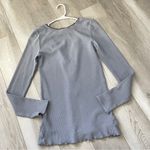 Free People  Henley Top lace womens Purple (large) bohemian boho contemporary Photo 3