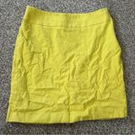 The Limited 🦋  Neon Yellow A-Line Mini Skirt Formal Party Bright 12 Photo 0