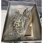 X-Appeal New In Box, Appeal Tan And Black Leopard Print Booties, Zip Back, Size 8 Photo 2
