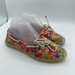 Sperry Topsider Tatama Floral Espadrille Flats Slip On Shoes Women's Size 7.5 Photo 6