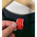 Target Stores Womens Size L Nice Holly Christmas Tee Vintage Black Crew Neck Photo 3