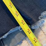 Kancan Women’s Jeans Sz 13 (30) Midrise Flare Leg Dark Wash Raw Hem Western Blue Photo 11