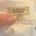 Madewell  Kick Out White Jeans Size 30 Photo 5