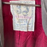 Johnny Was  3J workshop Floral Embroidered Brown Blazer. Unique and beautiful Photo 5