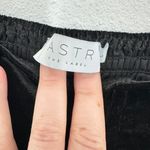 ASTR The Label Black Velvet Bustier Corset Top L Adjustable Straps Romantic NWT Size L Photo 2