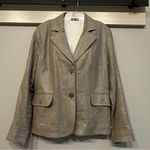Dialogue -  Ladies Blazer size M beige with a metallic sheen Photo 0