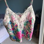 Victoria's Secret VINTAGE GOLD LABEL VICTORIA’S SECRET LACE CAMI TANK TOP Photo 2