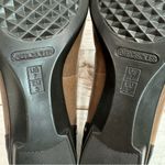 Aerosoles Know It All Two Tone Brown Genuine Leather Flats with Silver Studs 7M Photo 11