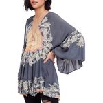 Free People ✨ Sunset Dreams Printed Bell-Sleeve Sz Medium Tunic✨ Photo 1