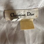 Dior Christian Gray Silvery Satin Sleep Shirt, L-XL Photo 3