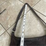 Fossil Vintage  Messenger Bag, Crossbody Bag~‎ Dark Brown Leather STRAP HAS wear Photo 4