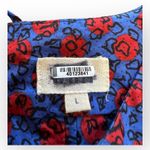 Whit Jude‎ Dress Cotton blue red Polka Dot Knee Length Shift Dress Size L Size L Photo 1