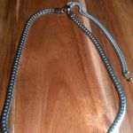 Curb Chain Lariat Stainless Steel Necklace (18 to 29 Inch) Photo 0