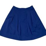 Tessori Josephina Navy Blue Pleated High Waist A Photo 2