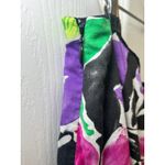 Ralph Lauren Lauren  Byron Floral Print Skirt Colorful Cotton Blend Size 10‎ Photo 3