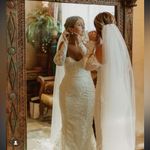 House Of CB  L D-DD  'Isabelle' White‎ Lace Long Sleeve Bridal Gown NWOT Photo 13