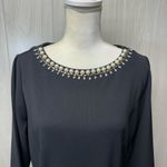 Dennis Basso Dennis by  black a-line dress Photo 3