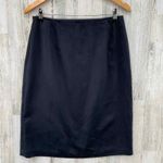 Vintage Alfani Whimsigoth Fairy Velvet Skirt Womens 10 Black Blue Embroidered Photo 3