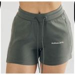 Alphalete  Womens Blue Essential Core Shorts, Small Photo 1