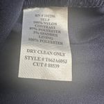 Next/Up Dress Womens 7/8 Navy Blue Ruffle Tiered Y2K Sheer Whimsigoth Balletcore Photo 6