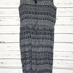 Lucky Brand NWT Black & White Sleeveless Cropped Jumpsuit Size Medium Photo 0