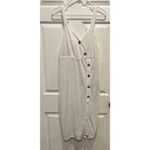 Time And Tru Women’s Medium White Midi‎ Swimsuit Beach Swim Cover Up Dress Photo 2
