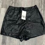 ZARA  Faux Leather Skort Photo 0
