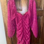 Altar'd State Pink Sequin Dress Photo 7