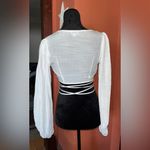 Beginning Boutique Wrap around crop top Photo 4
